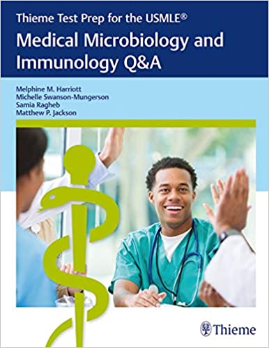 (کیفیت چاپ سوپرپیکسل) Thieme Test Prep for the USMLE®: Medical Microbiology and Immunology Q&A