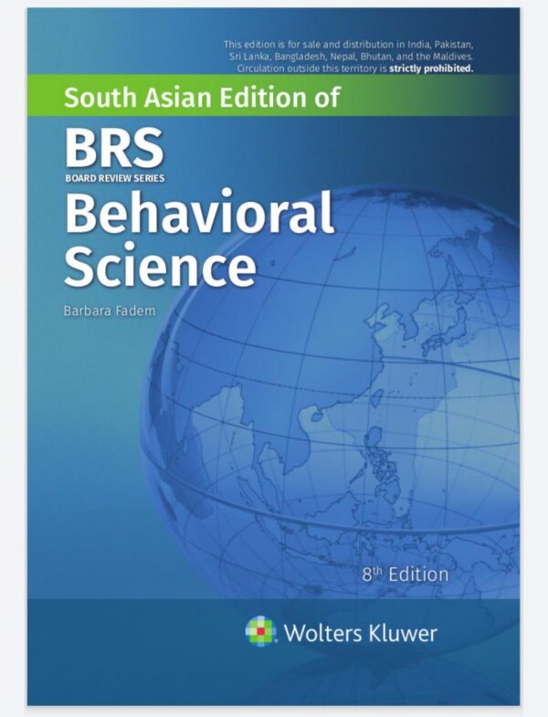 BRS Behavioral Science 8th Edition 2020 (کیفیت چاپ سوپر پیکسل)