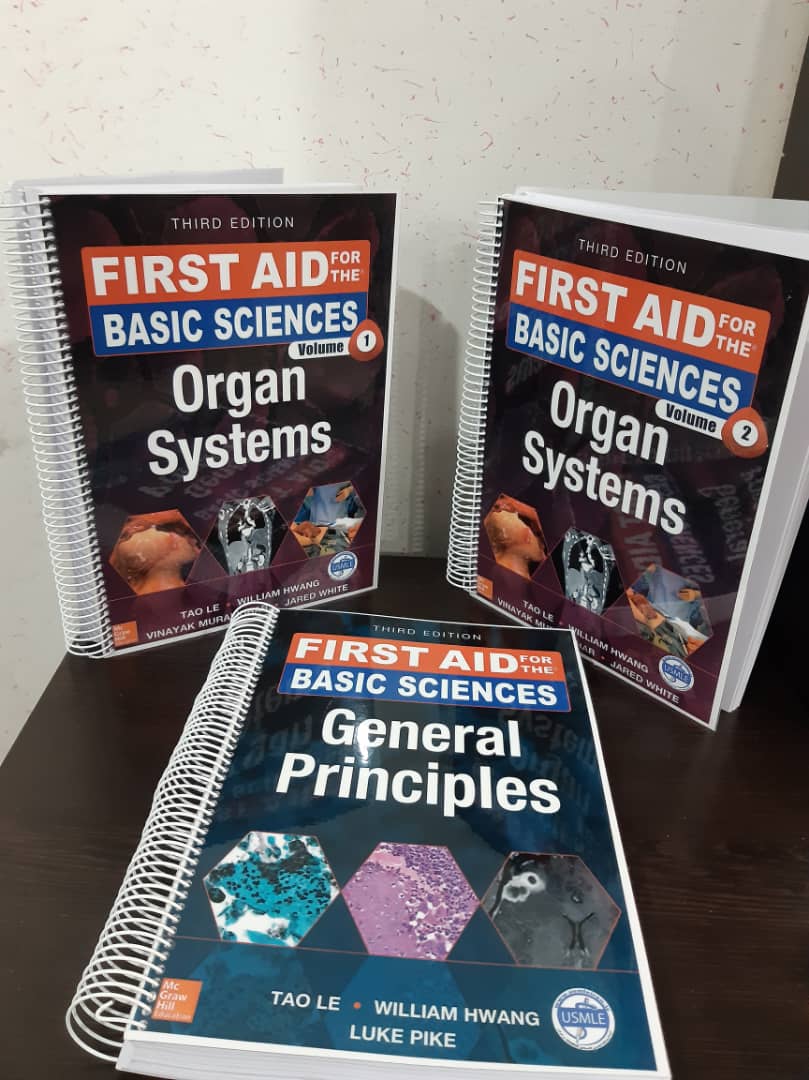 First Aid for the Basic Sciences General Principles / First Aid for the Basic Sciences Organ Systems (First Aid Basic Sciences) 2nd Edition (کیفیت چاپ سوپرپیکسل)