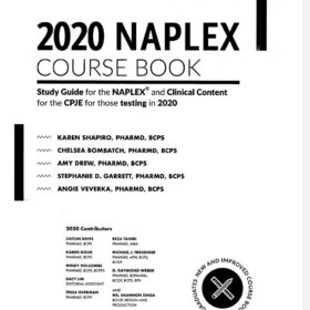 2020 Naplex Course Book (چاپ سیاه و سفید)